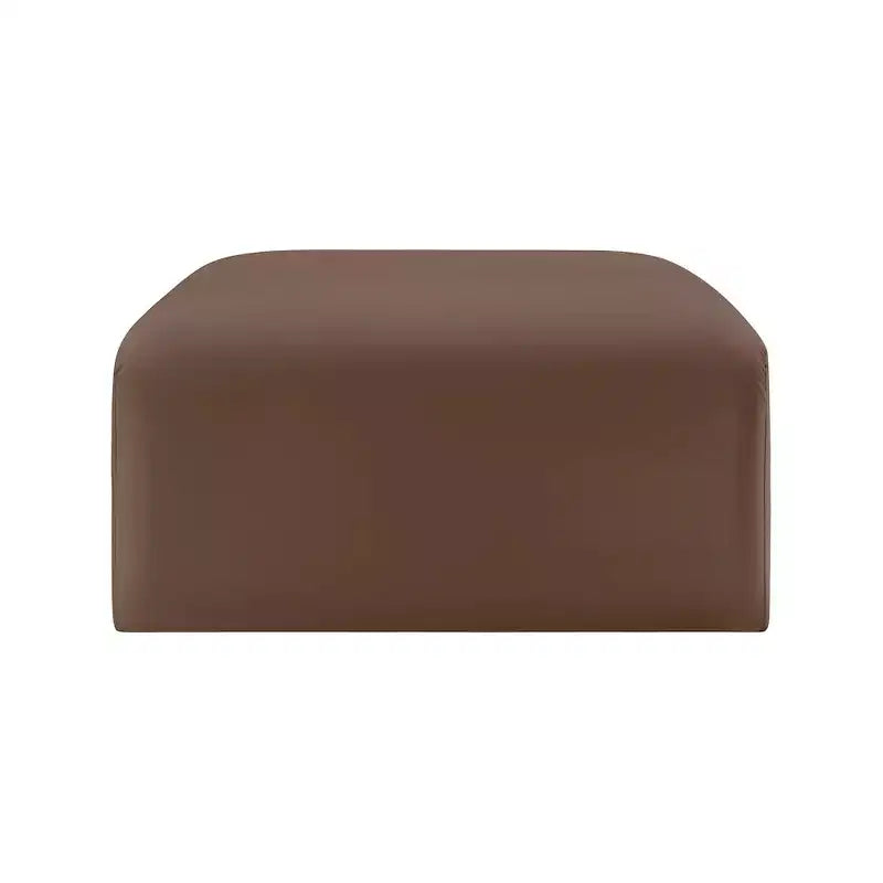 Meridian Furniture, Pouf Arc in pelle vegana