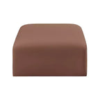 Meridian Furniture, Pouf Arc in pelle vegana