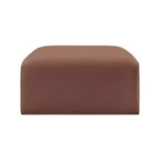 Meridian Furniture, Pouf Arc in pelle vegana