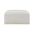 Meridian Furniture, Pouf Arc in pelle vegana