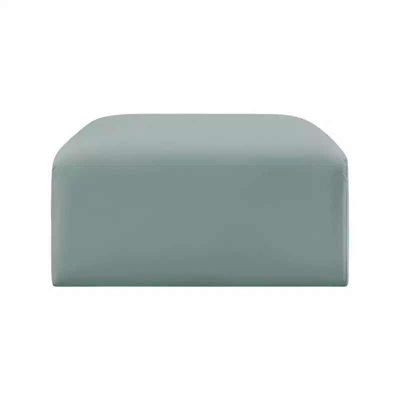 Meridian Furniture, Pouf Arc in pelle vegana