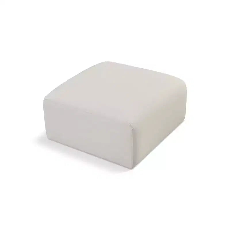 Meridian Furniture, Pouf Arc in pelle vegana