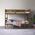 Home Design Exeter Letto a castello standard in legno massiccio, due letti singoli convertibili
