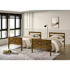Home Design Exeter Letto a castello standard in legno massiccio, due letti singoli convertibili