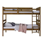 Home Design Exeter Letto a castello standard in legno massiccio, due letti singoli convertibili