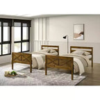 Home Design Exeter Letto a castello standard in legno massiccio, due letti singoli convertibili