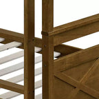 Home Design Exeter Letto a castello standard in legno massiccio, due letti singoli convertibili