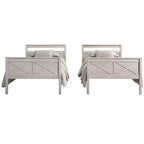 Home Design Exeter Letto a castello standard in legno massiccio, due letti singoli convertibili