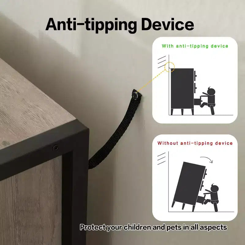 Cassettiera moderna Okak in rattan per camera da letto con 6 ampi cassetti e maniglie in legno, comò organizer per armadio contenitore per soggiorno, corridoio, ingresso