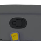 Poltrona reclinabile massaggiante vidaXL Power Lift - Reclinazione manuale, massaggio vibrante, portabicchieri, similpelle, funzione alzapersona elettrica, grigio