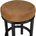 Meridian Furniture, Sgabello da bancone in velluto Monette Saddle