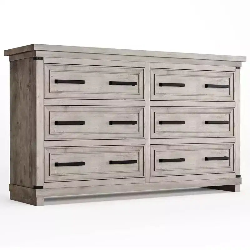 Cassettiera da Comodino a 6/8 Cassetti, 55 Cassetti in Legno Rustico con Maniglie Facili da Tirare per Vestiti, Organizzatore Contenitore Vintage per Soggiorno
