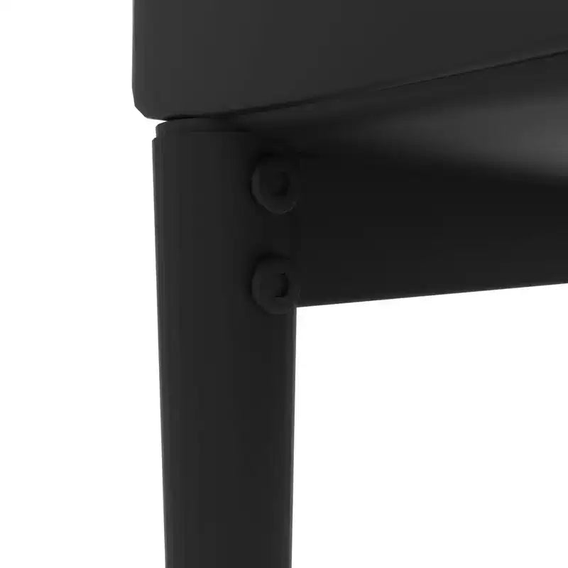 Okak Set di 4 Sedie da Pranzo in Stile Moderno, Comode Sedie Laterali da Cucina con Rivestimento in Pelle PU e Gambe Cromate Argento per Tavolo da Pranzo