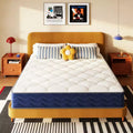 Swedrea Hybrid Mattress Firm Gel Memory Foam Pocket Spring  CertiPUR-US, OEKO-TEX, SGS Certified, White