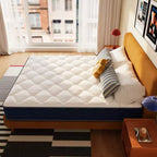 Materasso Ibrido Swedrea a Molle Insacchettate in Gel Memory Foam Rigido Certificato CertiPUR-US, OEKO-TEX, SGS, Bianco