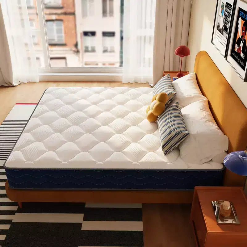 Materasso Ibrido Swedrea a Molle Insacchettate in Gel Memory Foam Rigido Certificato CertiPUR-US, OEKO-TEX, SGS, Bianco