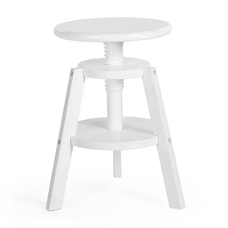 Sgabello regolabile in legno per tavolo da disegno Guidecraft - Sedia da disegno per bambini, 40-45 cm | Sgabello girevole per bambini per studio d'arte, seduta per aula