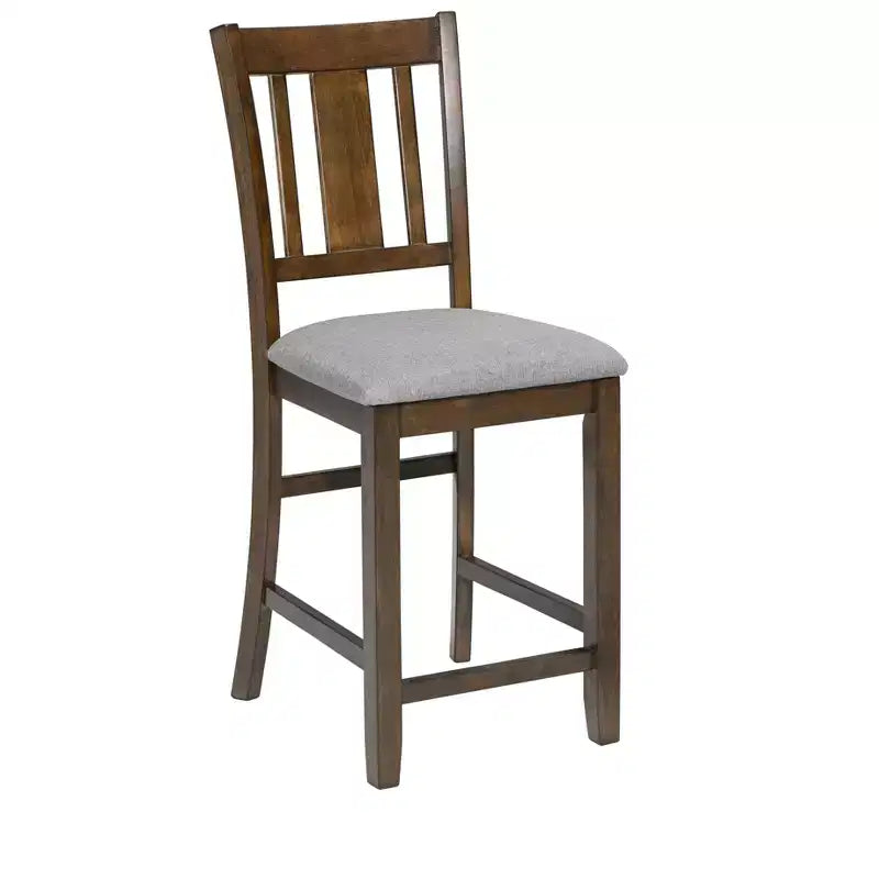 MAYEERTY Sgabelli da bar girevoli regolabili grigi set da 2, in pelle PU moderna con schienale per isola cucina