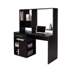 HomeStock Scrivania da ufficio per computer Pure Black Annexe