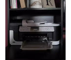 HomeStock Scrivania da ufficio per computer Pure Black Annexe