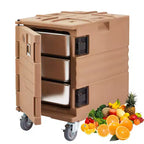 Scaldavivande Catering Premium - Contenitore termico caldo/freddo per 6 teglie GN standard con ruote robuste