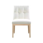 Meridian Furniture, sedia da pranzo Adrian in pelle vegana, set da 2