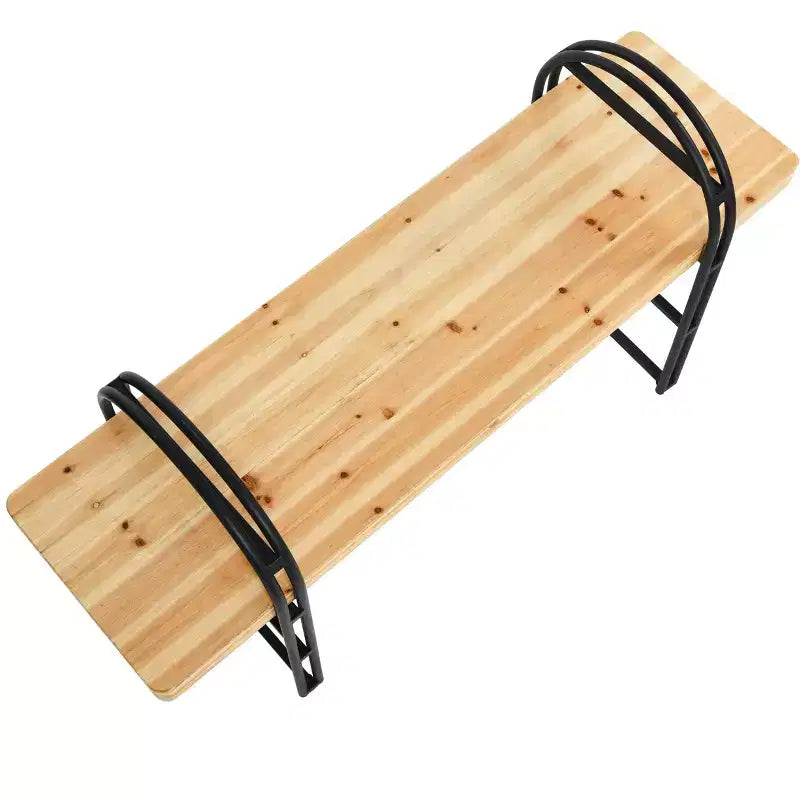 Panca Eitri in legno e metallo
