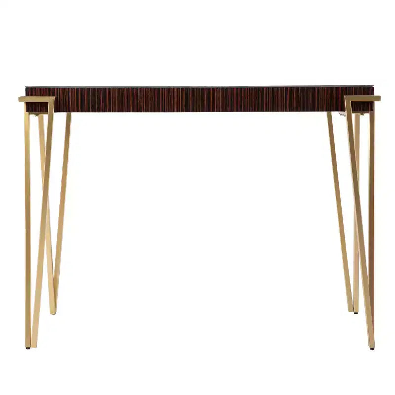 Brodkirk Console Table - Gold - SEI
