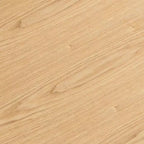 Okak 39L Tavolino da caffè moderno ovale, Tavolino da salotto piccolo con base a piedistallo robusta, Dimensioni salvaspazio per appartamento per soggiorno e camera da letto