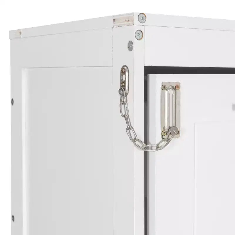 Letto a scomparsa Whisen Wood Queen Size con divano pieghevole, mensole portaoggetti integrate e luce a LED
