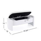 Panca Contenitore Grande Versatile TUYOHW: Spaziosa, Durevole ed Elegante per Ogni Stanza, Beige