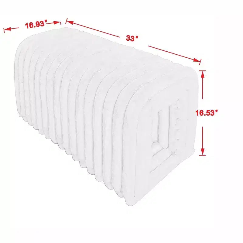 TUYOHW Poggiapiedi Contenitore Ottomano Forniture per Animali Domestici Panca in Velluto a Coste Nido del Gatto per Nascondersi per Soggiorno, Ingresso e Camera da Letto, Marrone