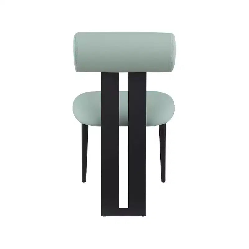 Meridian Furniture, Sedia da pranzo Dario in pelle vegana, Set da 2