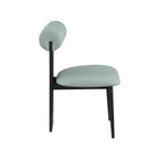 Meridian Furniture, Sedia da pranzo Dario in pelle vegana, Set da 2