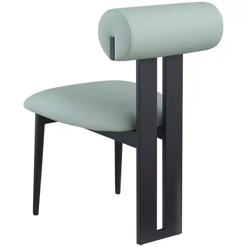 Meridian Furniture, Sedia da pranzo Dario in pelle vegana, Set da 2