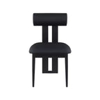 Meridian Furniture, Sedia da pranzo Dario in pelle vegana, Set da 2
