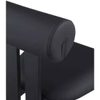 Meridian Furniture, Sedia da pranzo Dario in pelle vegana, Set da 2