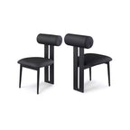 Meridian Furniture,Dario Vegan Leather Dining Chair, Set of 2