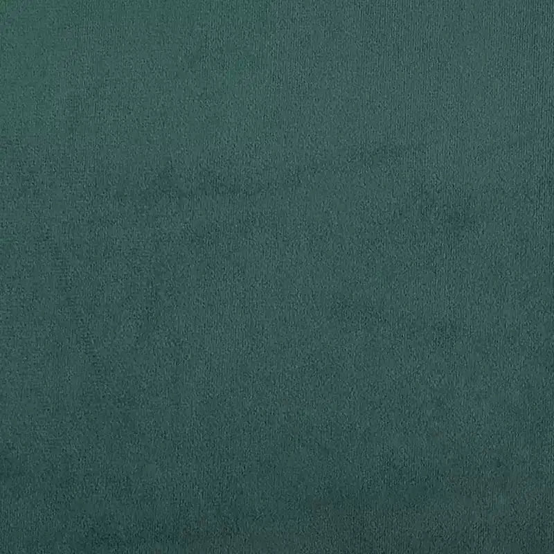 vidaXL Divano letto a 2 posti e pouf in velluto - Verde scuro | Divano letto convertibile | Accogliente e regolabile per salotto, soggiorno