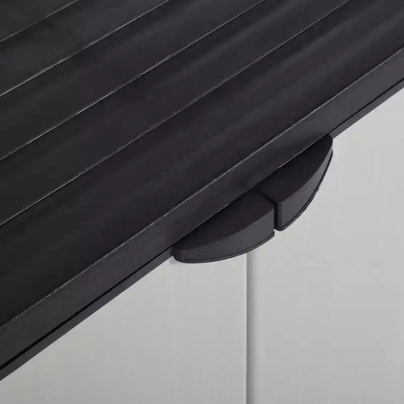 vidaXL Armadietto da Giardino con Ripiano Grigio e Nero - Armadio in PVC e PP - Armadietto da Esterno Compatto e Sicuro