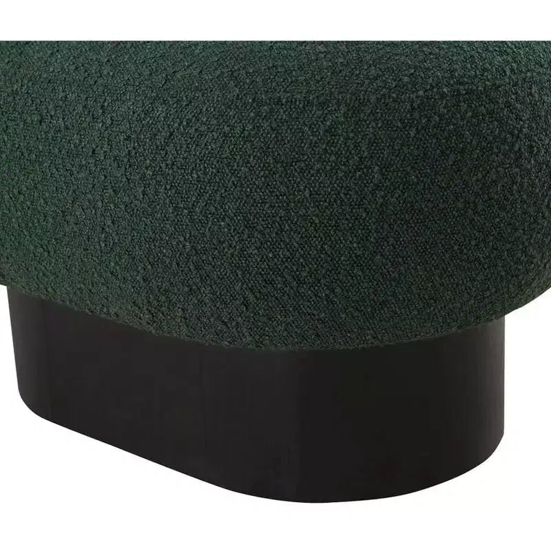 Meridian Furniture, Panca in tessuto bouclé Robertson