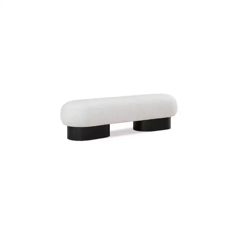 Meridian Furniture,Robertson Boucle Fabric Bench