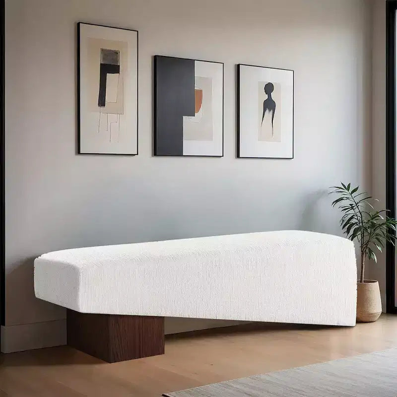 Meridian Furniture, Panca in Tessuto Alora