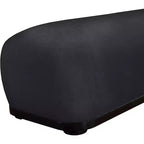 Meridian Furniture, Panca in tessuto ciniglia Calum