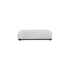 Meridian Furniture, Panca in tessuto ciniglia Calum