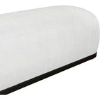 Meridian Furniture, Panca in tessuto ciniglia Calum