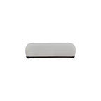 Meridian Furniture, Panca in tessuto ciniglia Calum