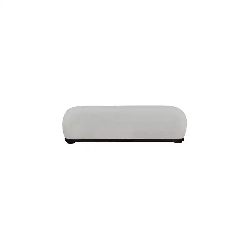 Meridian Furniture, Panca in tessuto ciniglia Calum