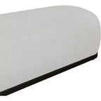 Meridian Furniture, Panca in tessuto ciniglia Calum