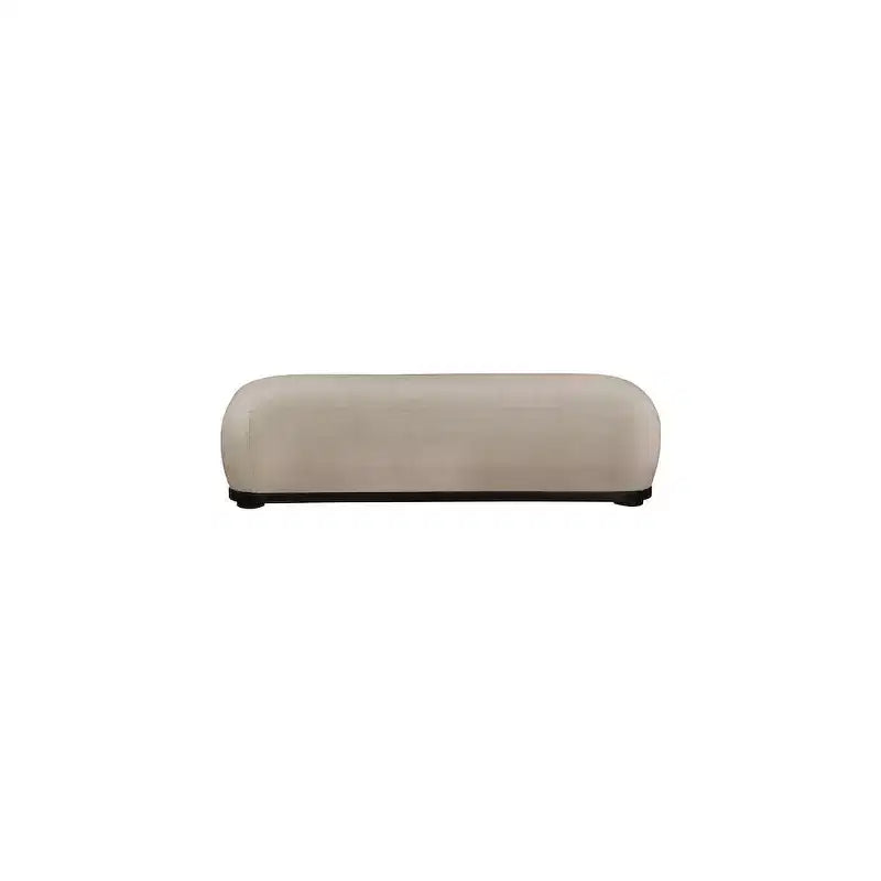 Meridian Furniture, Panca in tessuto ciniglia Calum